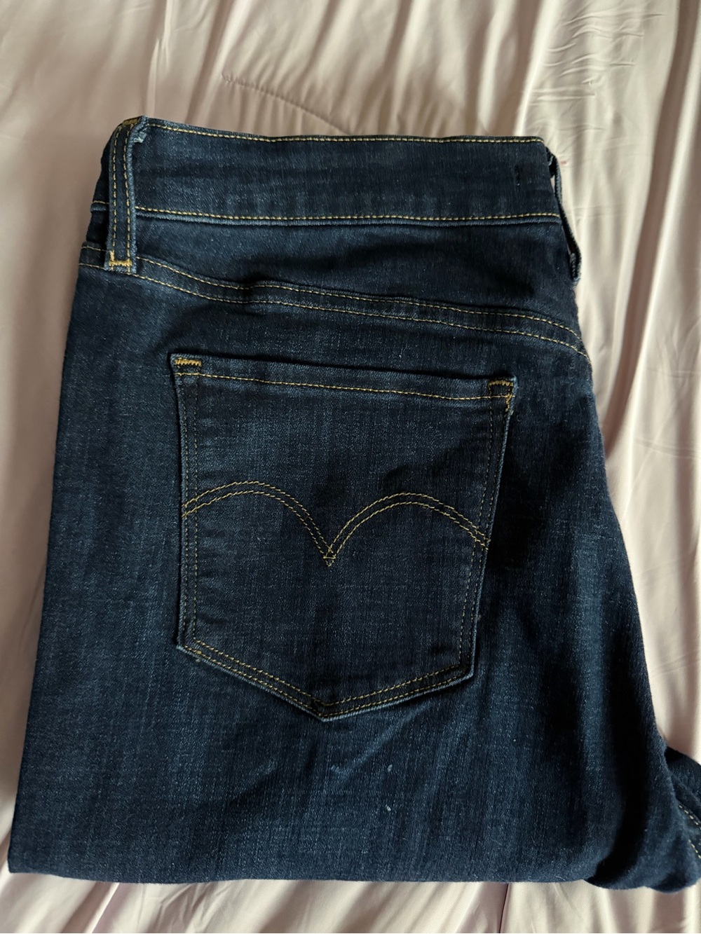 Levi's Dark Blue Skinny Jeans